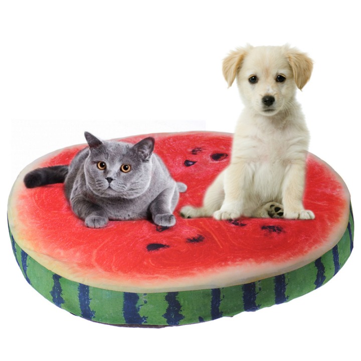 Cute-Puppy-pet-dog-cat-kennel-summer-fruit-series-small-dogs-in-the-nest-bed-large